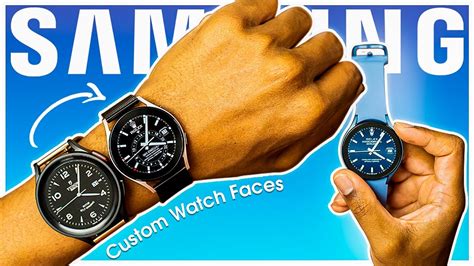 Galaxy Watch 5 How to get Custom WatchFaces (Rolex Tudor